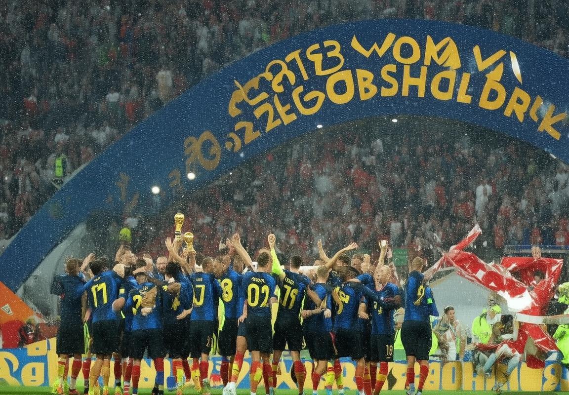 2018世界杯决赛：法国4-2克罗地亚，荣耀之夜星光璀璨(图1)